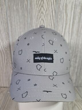 Valley of the Eagles Gray Baseball Cap Golf Club Hat